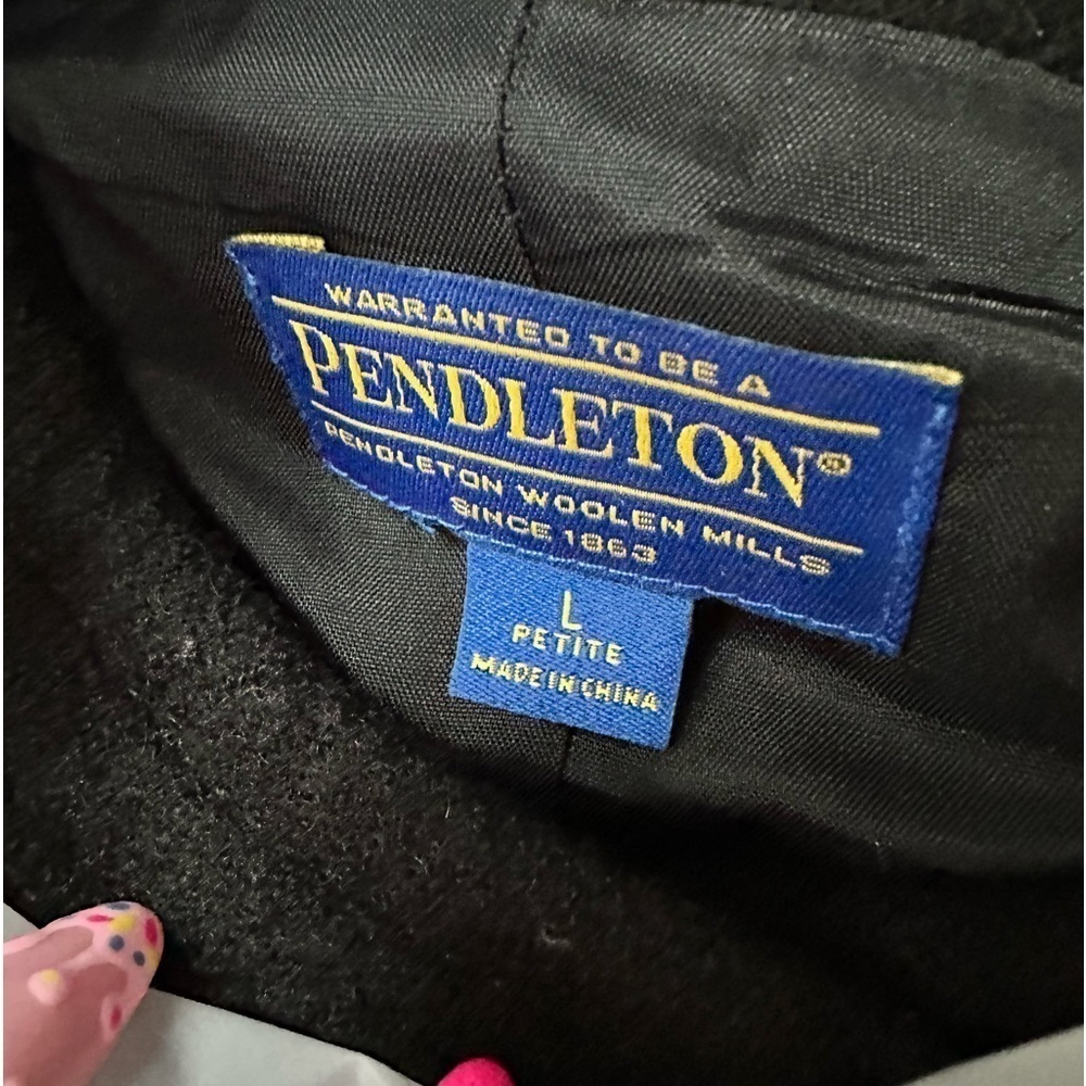 Pendleton Womens Wool Coat Large - image 5